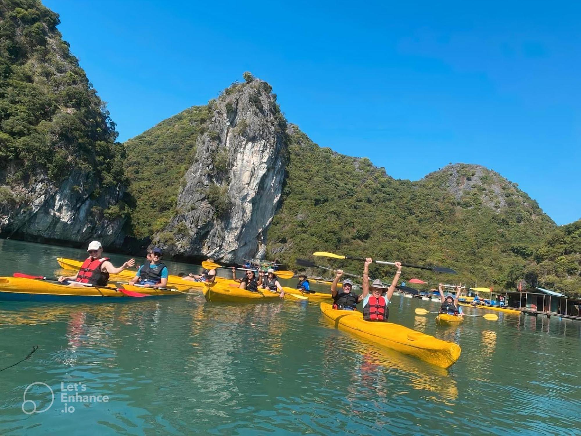 An Duong Hotel Cat Ba Chan Chau Экстерьер фото
